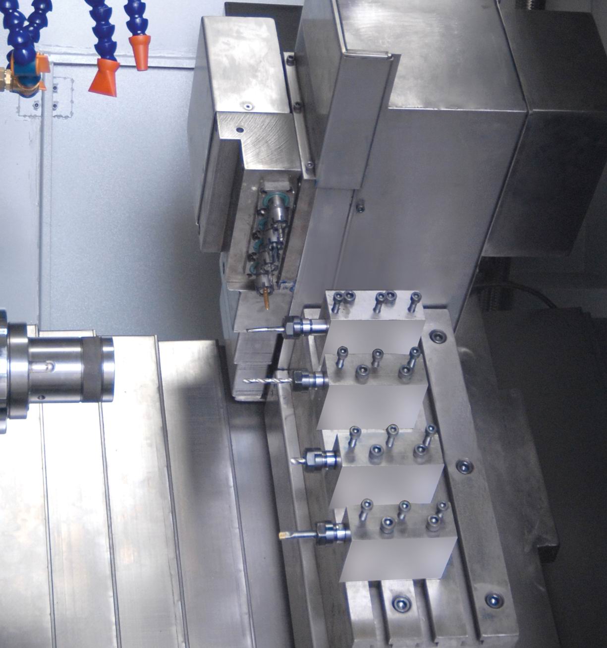 CKX6152D-Y ∠30斜床身車(chē)銑復(fù)合機(jī)(52刀塔+帶Y軸+4側(cè)動(dòng)力頭+4端動(dòng)力頭) 