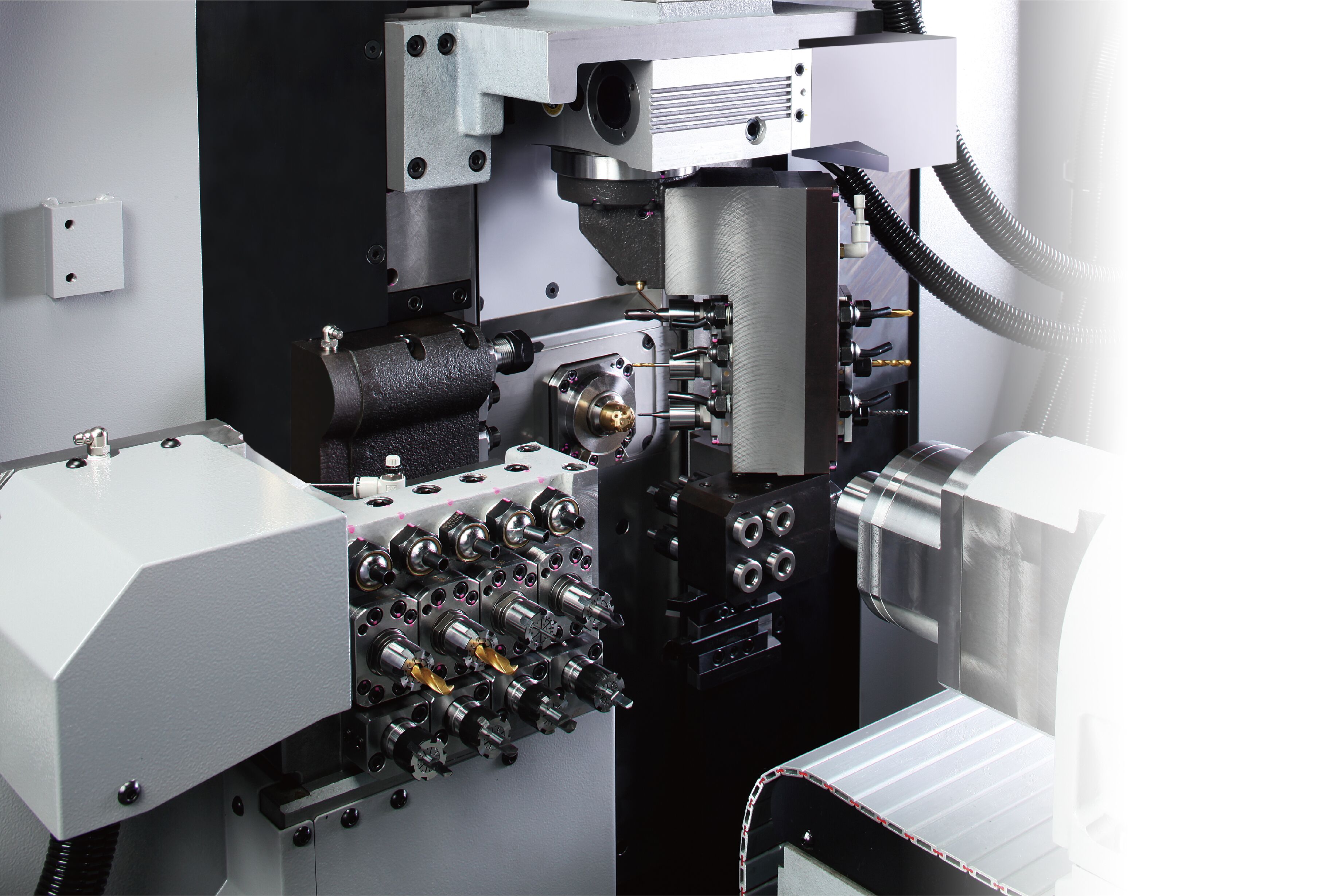 CNC精密自動車床 SS207走心機(jī)   結(jié)構(gòu)件