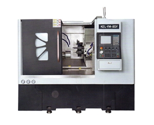 kel-Ym-8SY CNC雙主軸單動力刀塔車銑復合數(shù)控車床